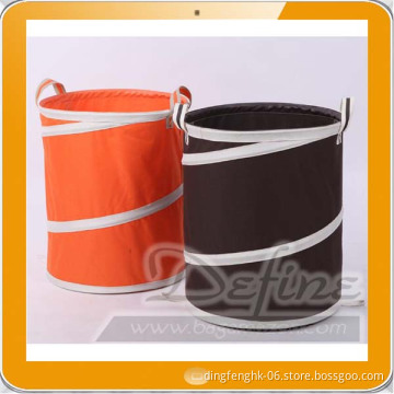 Pop Folding Double Laundry Basket with Handles